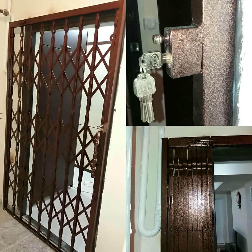 ارزیابی درب آکاردئونی در اراک