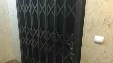 درب آکاردئونی در بجنورد