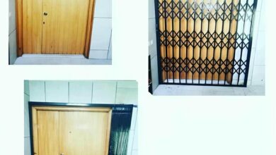 درب آکاردئونی فلزی در بندرعباس