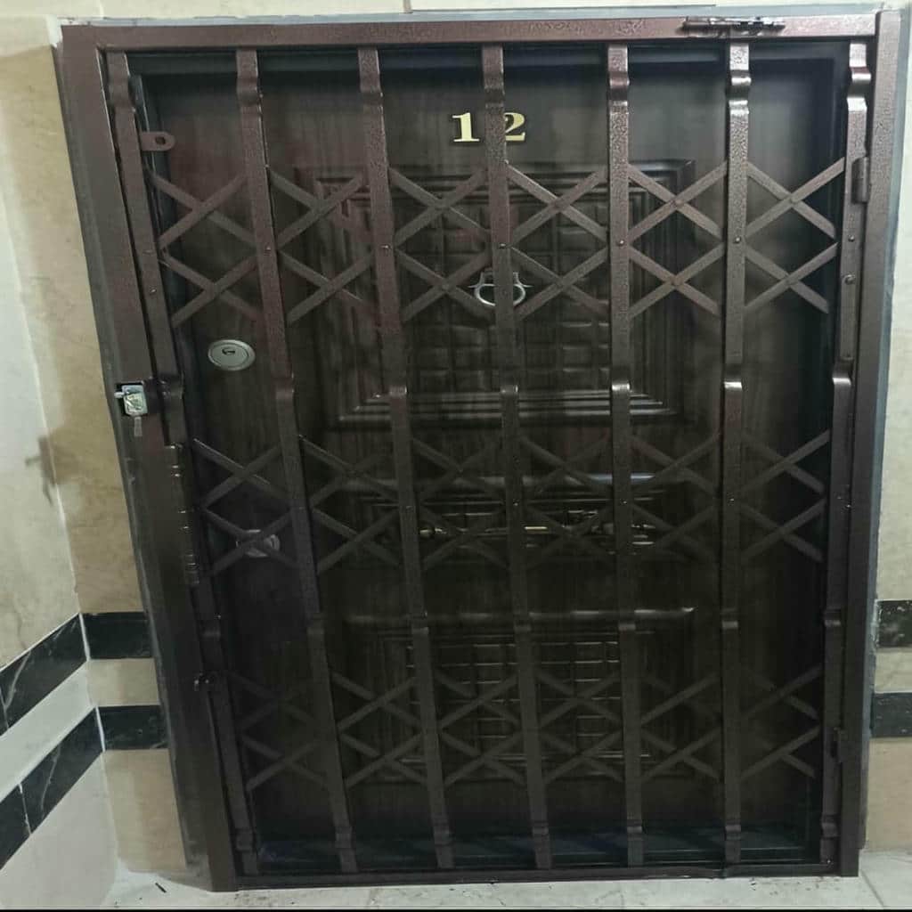 خرید درب آکاردئونی چهار گل در فشم