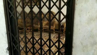 درب آکاردئونی در اشتهارد