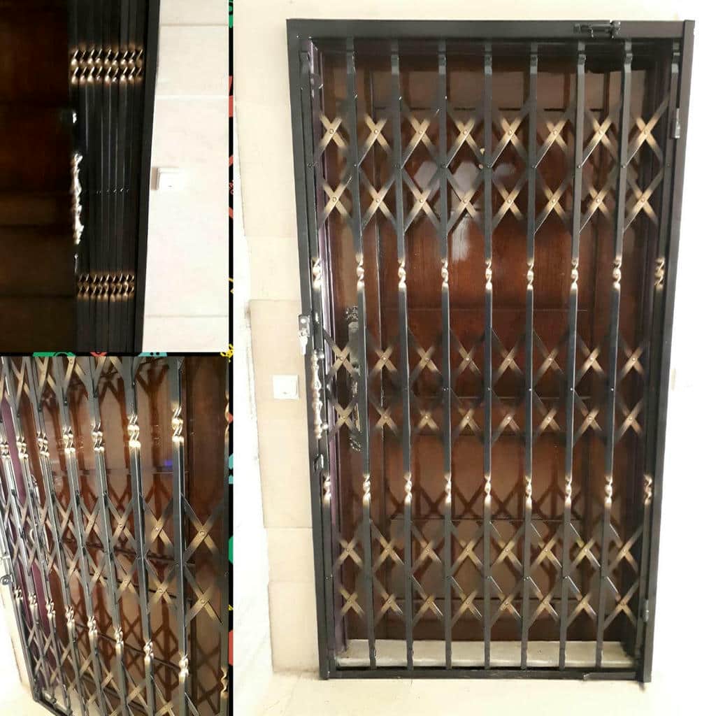 خرید درب آکاردئونی چهار گل در اندیشه