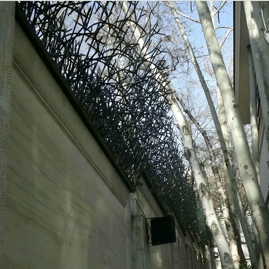 نصب حفاظ شاخ گوزنی پوشش ضدزنگ در اصفهان