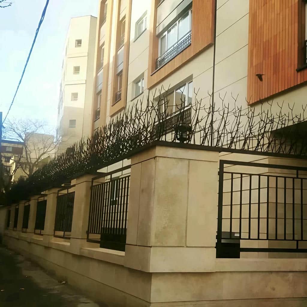 فروش حفاظ شاخ گوزنی رنگ کوره ای در کاشان