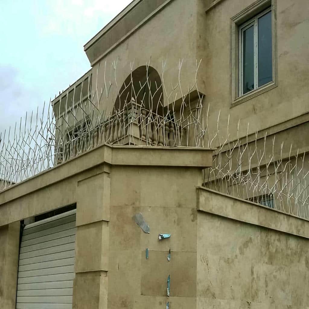 نصب حفاظ شاخ گوزنی پوشش ضدزنگ در رفسنجان