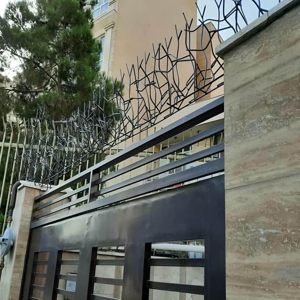 خرید حفاظ شاخ گوزنی خطوط مدرن در اندیشه