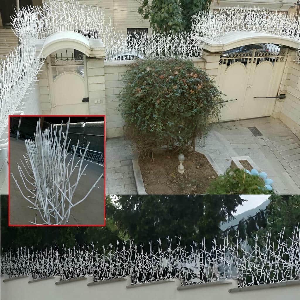 نصب حفاظ شاخ گوزنی پوشش ضدزنگ در بیرجند