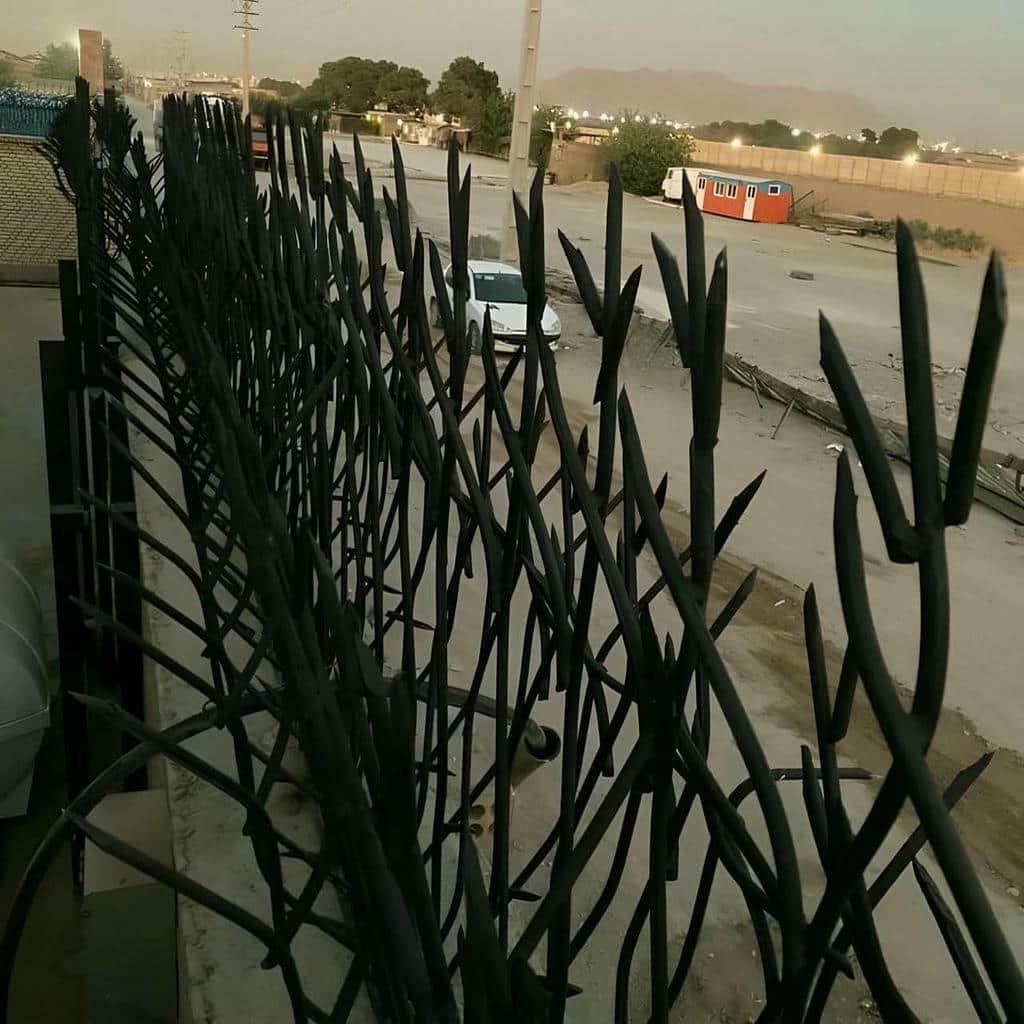 نصب حفاظ شاخ گوزنی پوشش ضدزنگ در چابهار