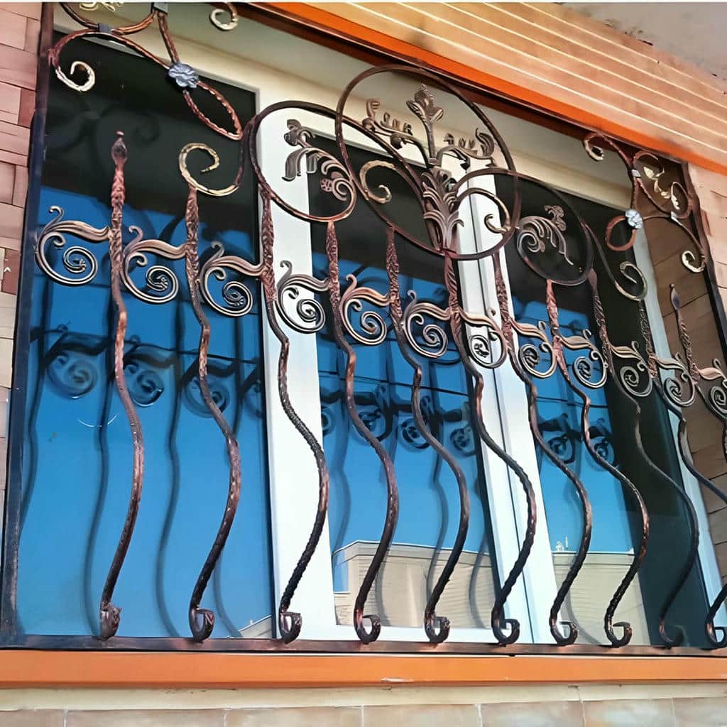 جزئیات حفاظ پنجره در یاسوج