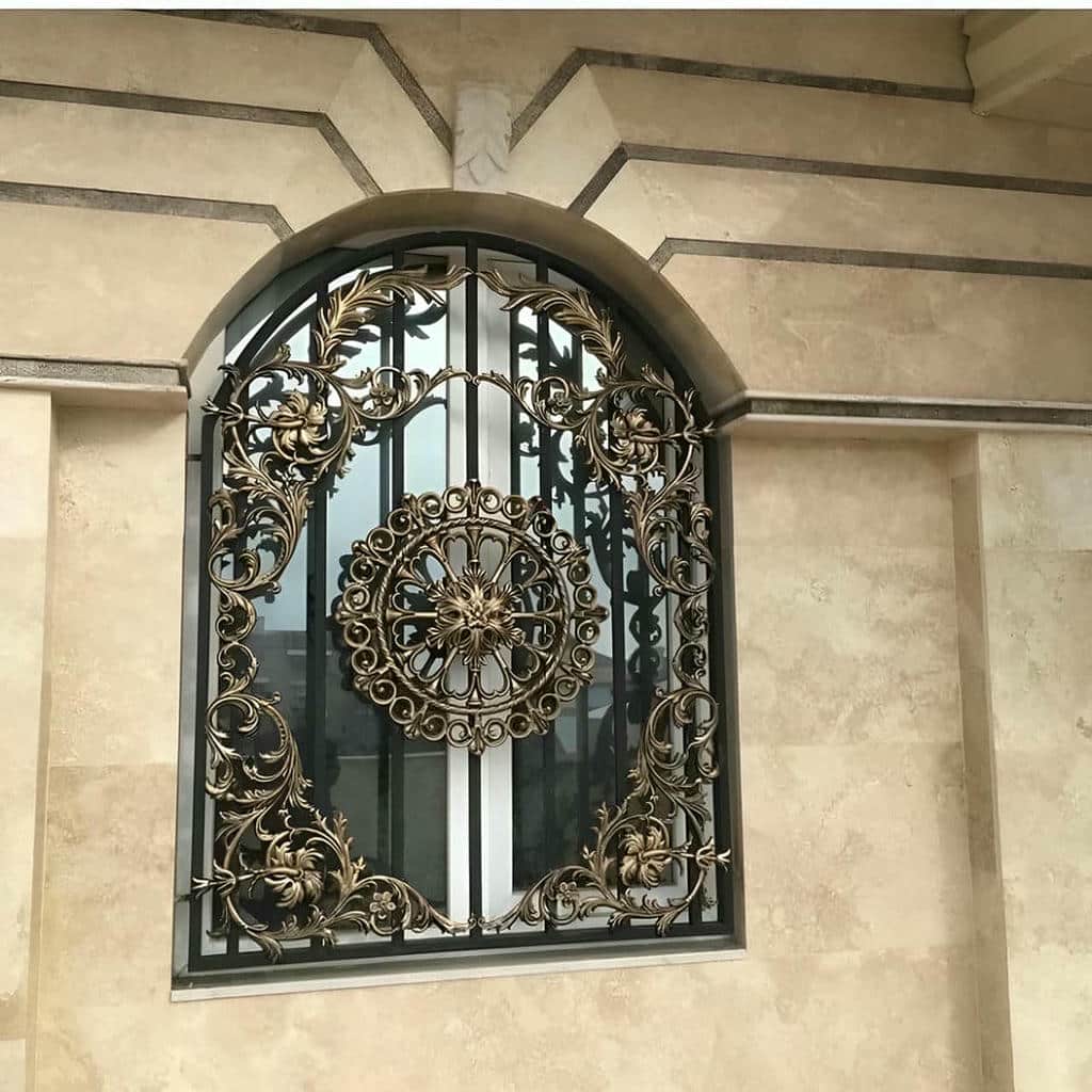 خرید حفاظ پنجره فرفورژه در آبسرد