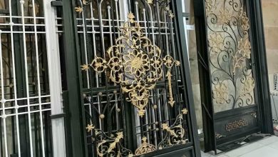 درب حیاط در گنبدکاووس