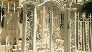 درب حیاط در شهریار
