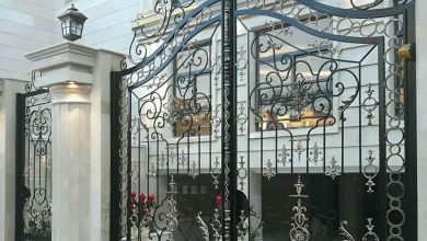 درب حیاط در پرند