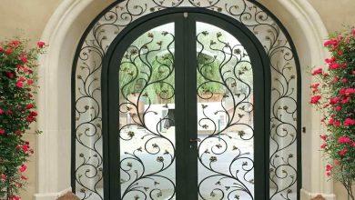 درب حیاط در تبریز