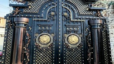 درب حیاط در اهواز