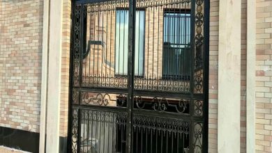 درب حیاط قزوین