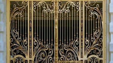 درب حیاط سنندج