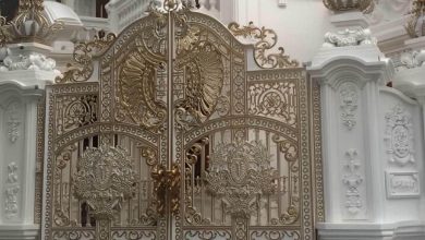 درب حیاط شیراز