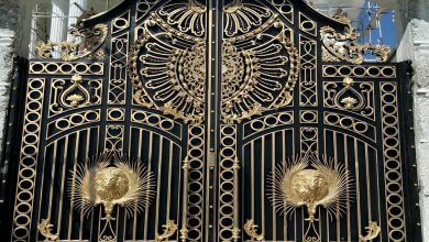 درب حیاط در ارومیه