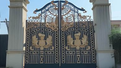 درب حیاط در مشهد