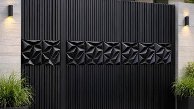 درب حیاط در بندر انزلی