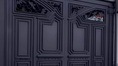 درب حیاط شهرکرد