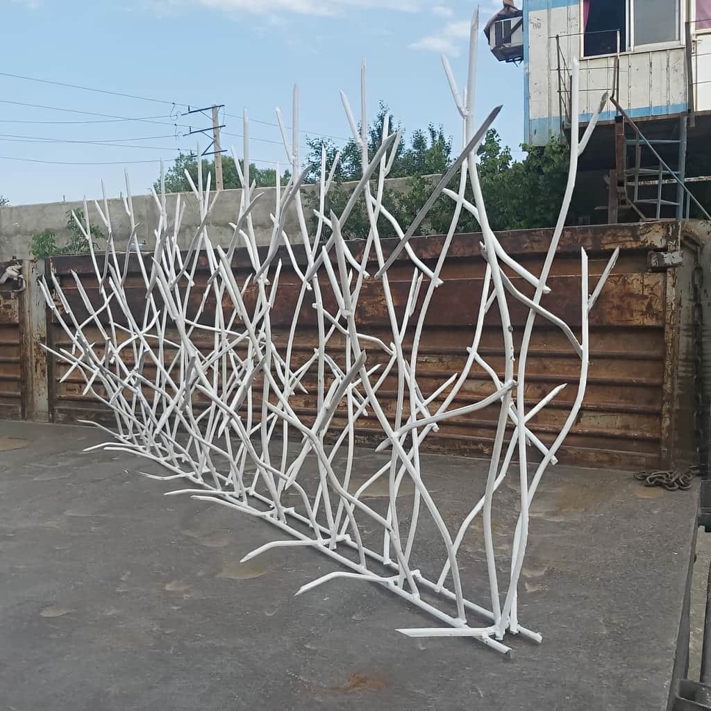 حفاظ شاخ گوزنی با ارتفاع مناسب دیوار