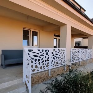 نرده سی ان سی ایمن بالکن