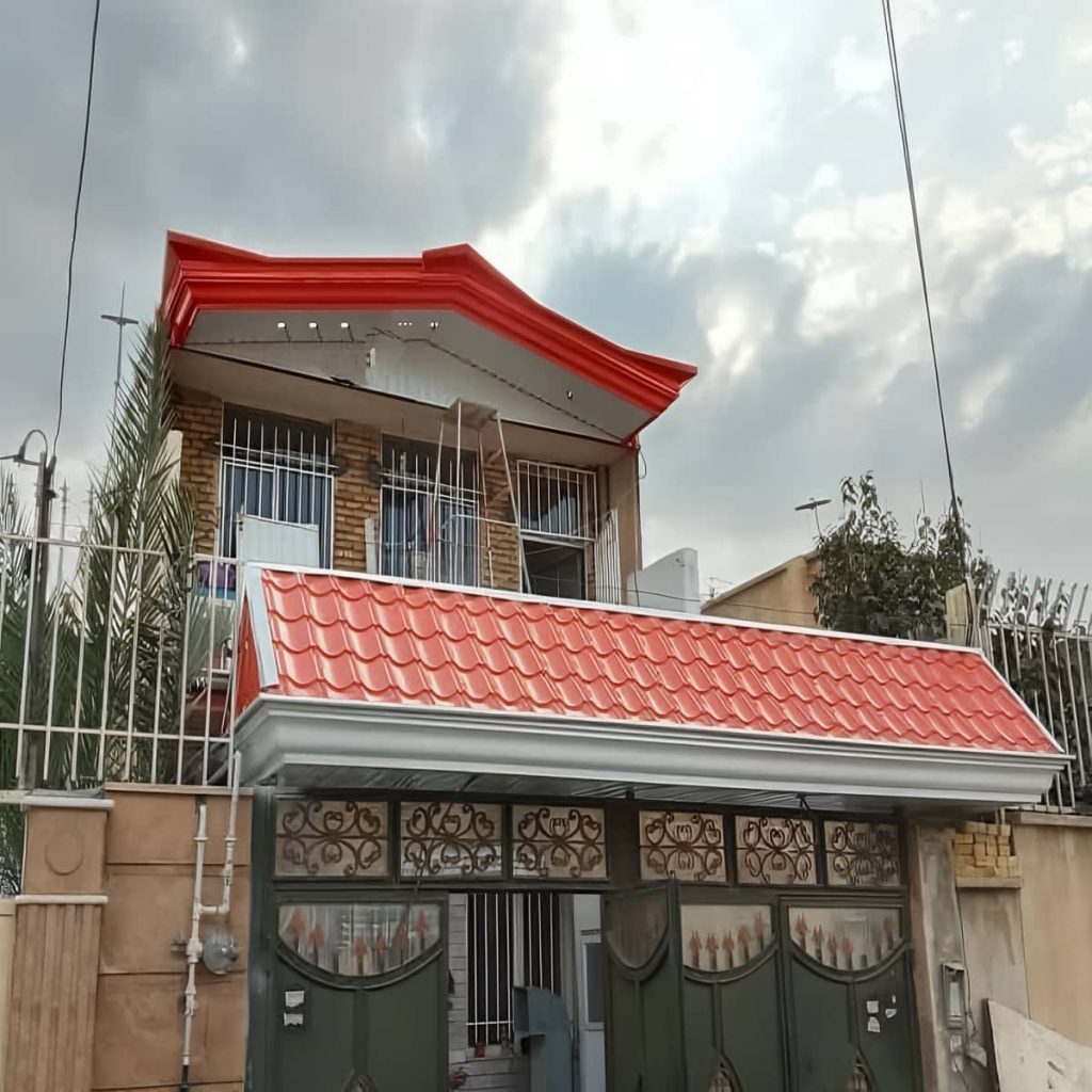 سفارش آردواز حیاط هماهنگ با نمای ساختمان