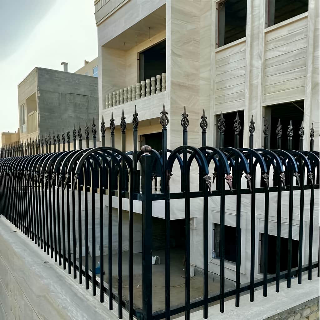حفاظ شاخ گوزنی و حفاظ سرنیزه ای با برش دقیق میلگردها