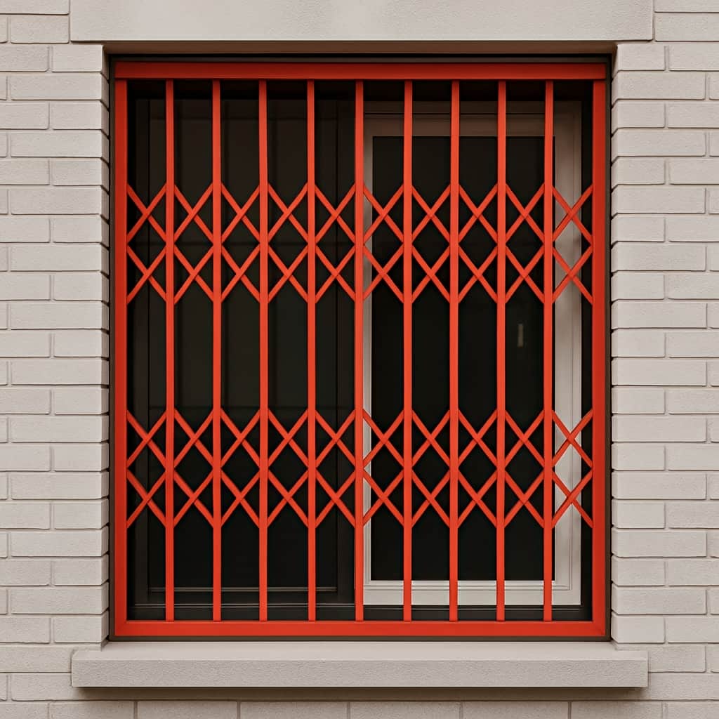 حفاظ پنجره متحرک کشویی با قیمت وابسته به ریل و چرخ