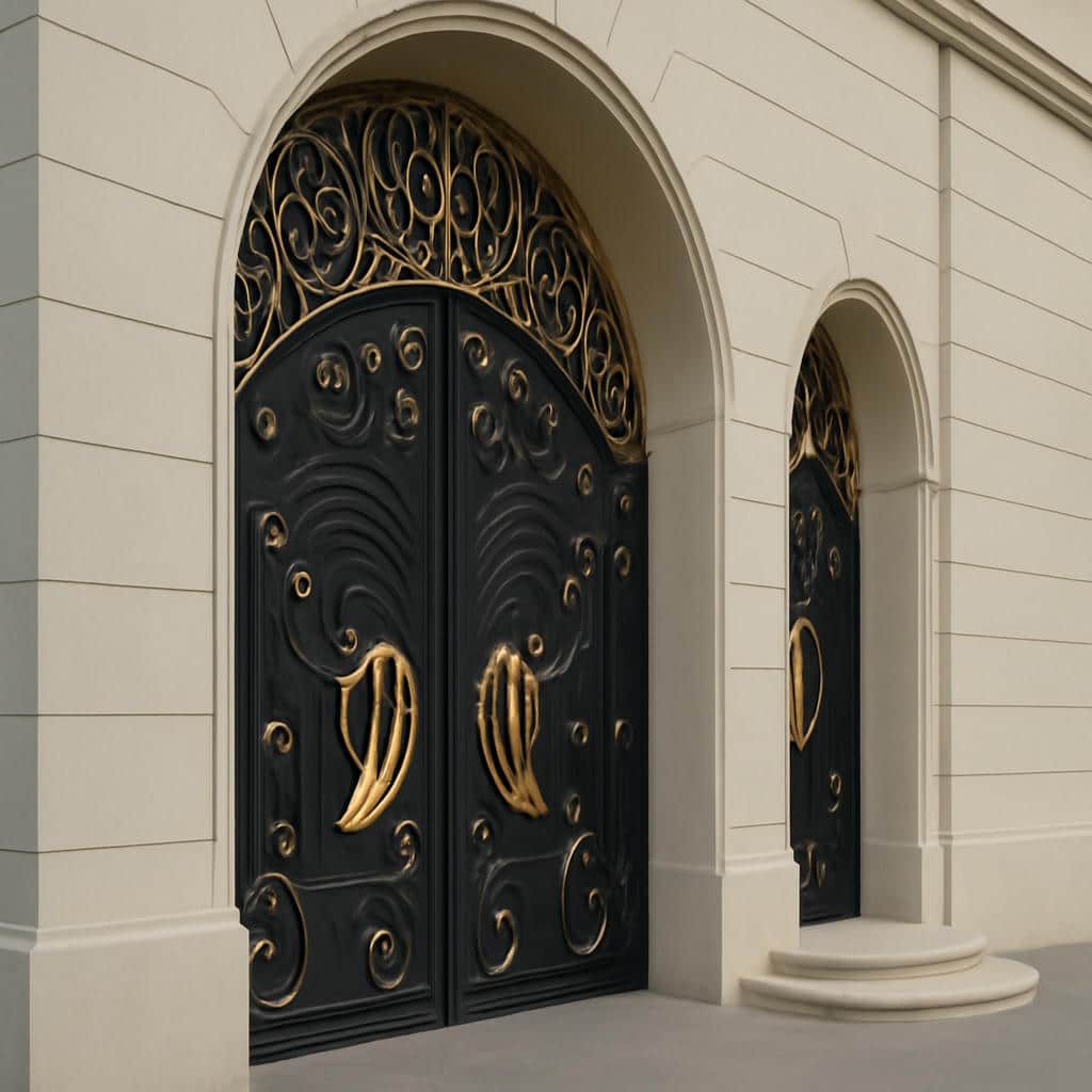 سفارش درب پارکینگ ریلی ریل زمینی مناسب موتور ریلی