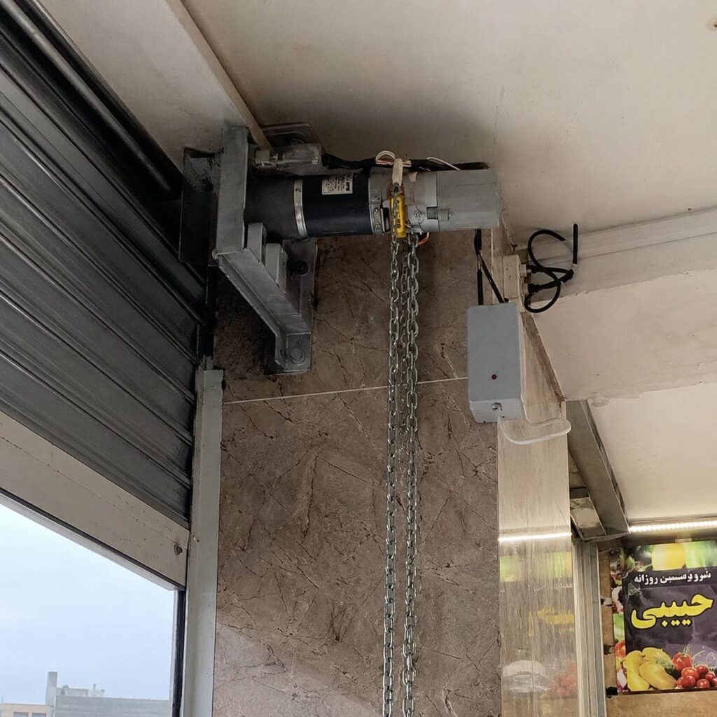 قیمت موتور ساید صنعتی کرکره سنگین بر اساس توان و قطعات