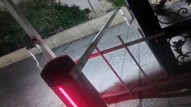 6 طرح راهبند بازویی LED دار پارکینگ