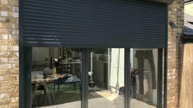 6 مدل کرکره برقی رنگی نمای فروشگاه