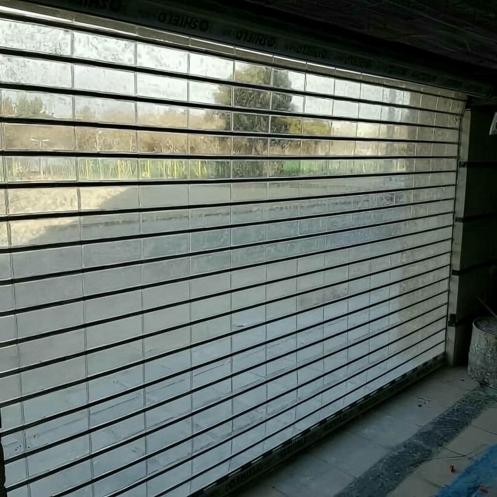 سفارش کرکره برقی ضد سرقت فروشگاهی با قفل برقی