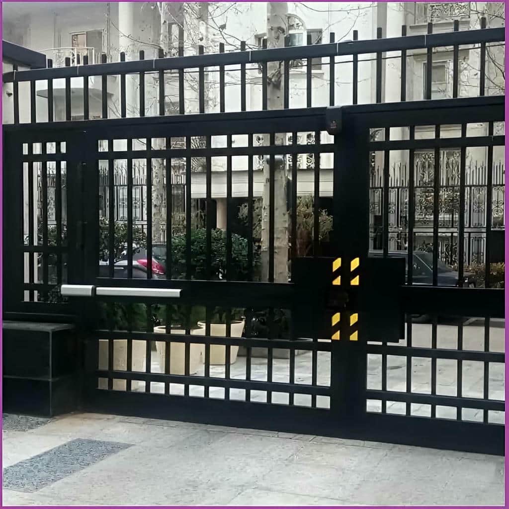 جک درب ویلایی بازویی کم صدا برای فضای آرام
