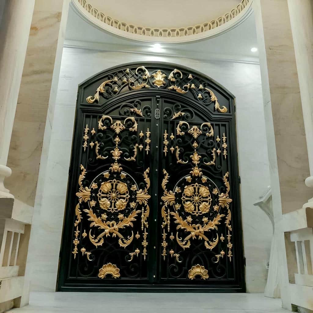 درب پارکینگ سنگین شاسی دوبل ریلی برای خرید آنلاین دهانه عریض