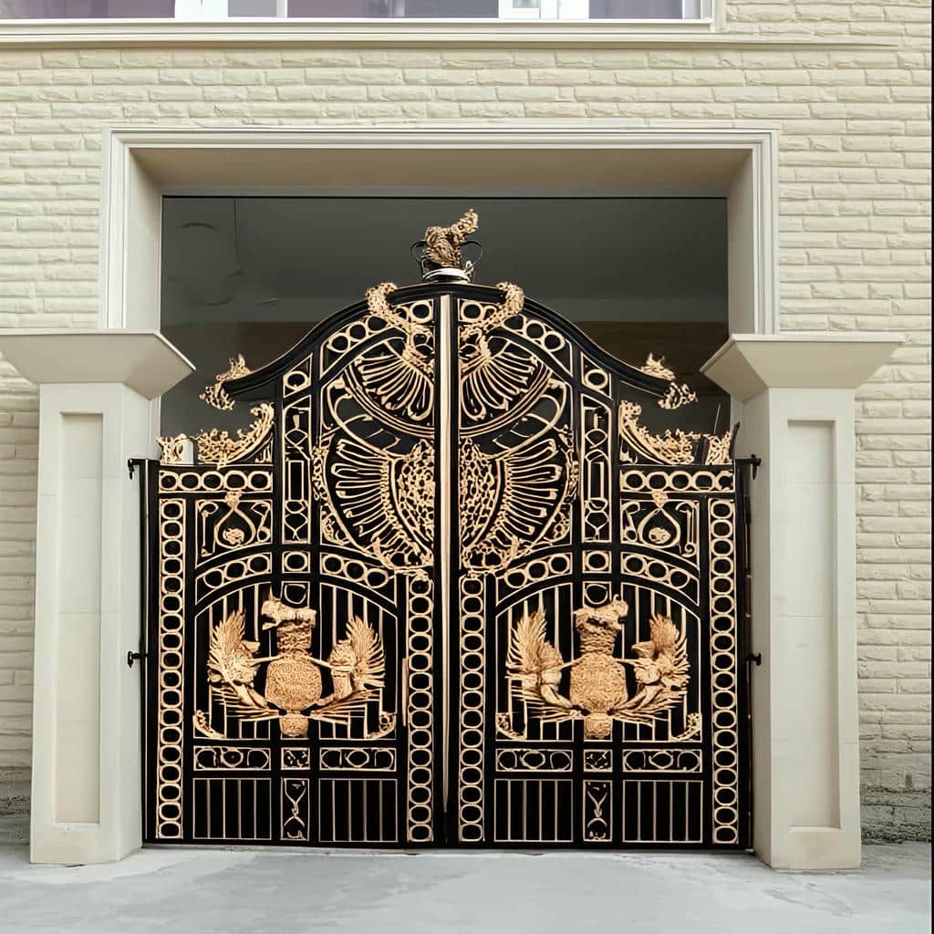 قیمت درب ویلایی ترموود نما چوب بر اساس متریال و اجرا