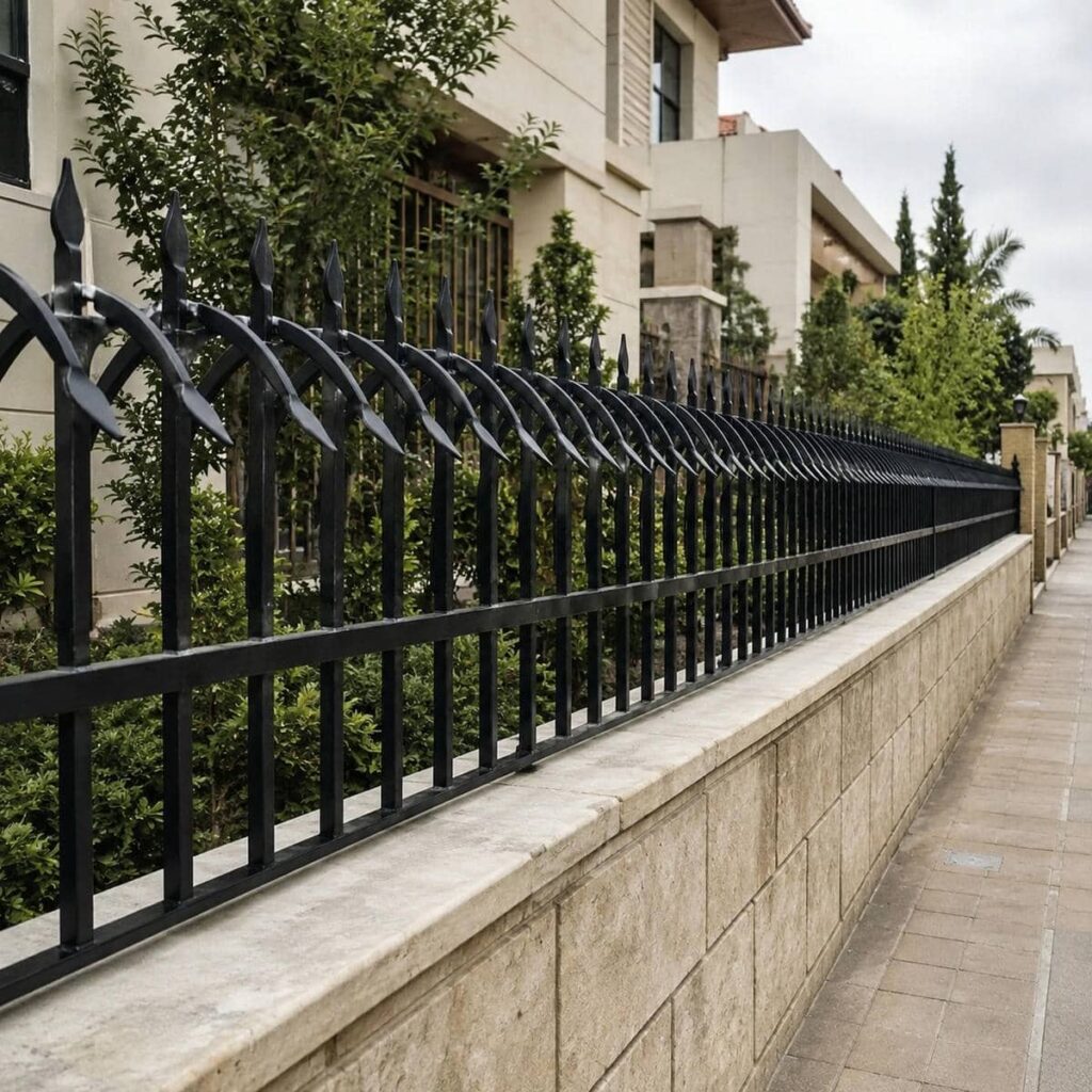 6 نمونه حفاظ دیوار مدرن خطی