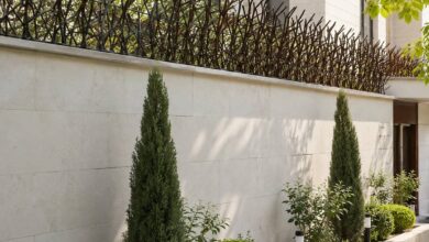 6 طرح حفاظ شاخ گوزنی دیوار باغ ویلا