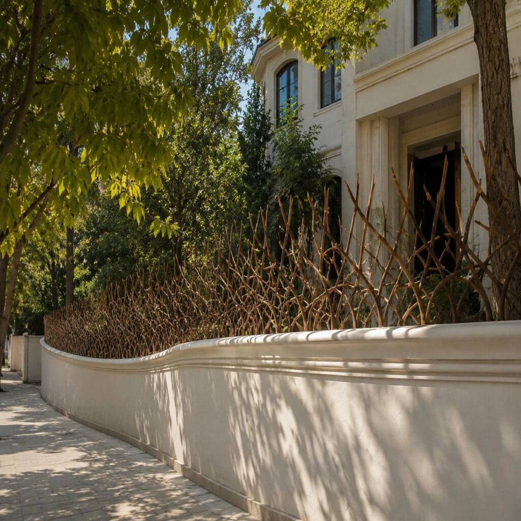 7 نمونه حفاظ دیوار ضد سرقت میلگردی