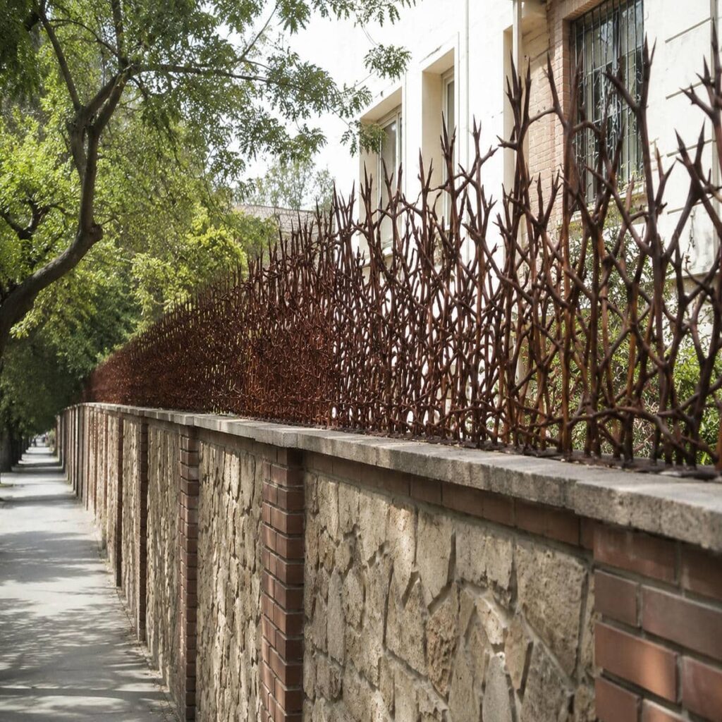 6 مدل حفاظ دیوار با میلگرد آجدار