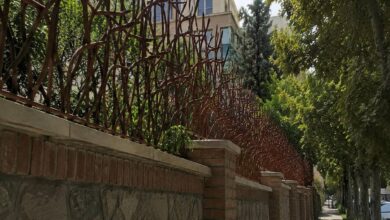 8 مدل حفاظ دیوار شاخ گوزنی میلگرد خمکاری