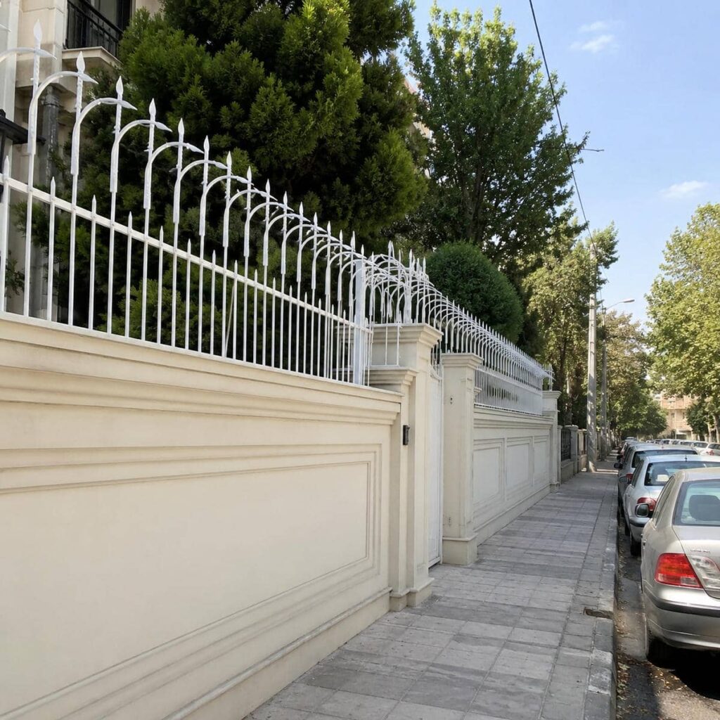 سفارش حفاظ دیوار ویلا نمای سنگی با مدل دکوراتیو