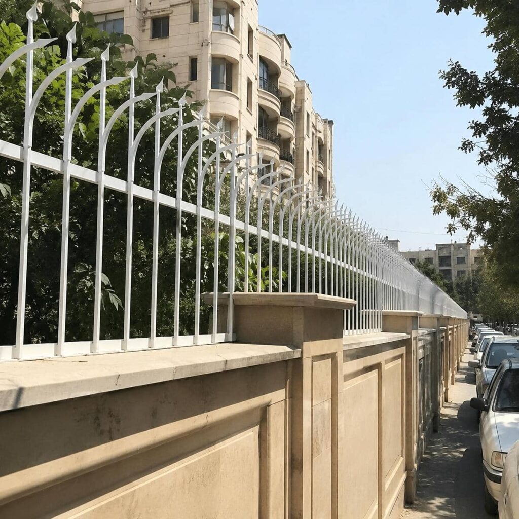 قیمت حفاظ دیوار کلاسیک سرنیزه بر اساس مدل و متراژ