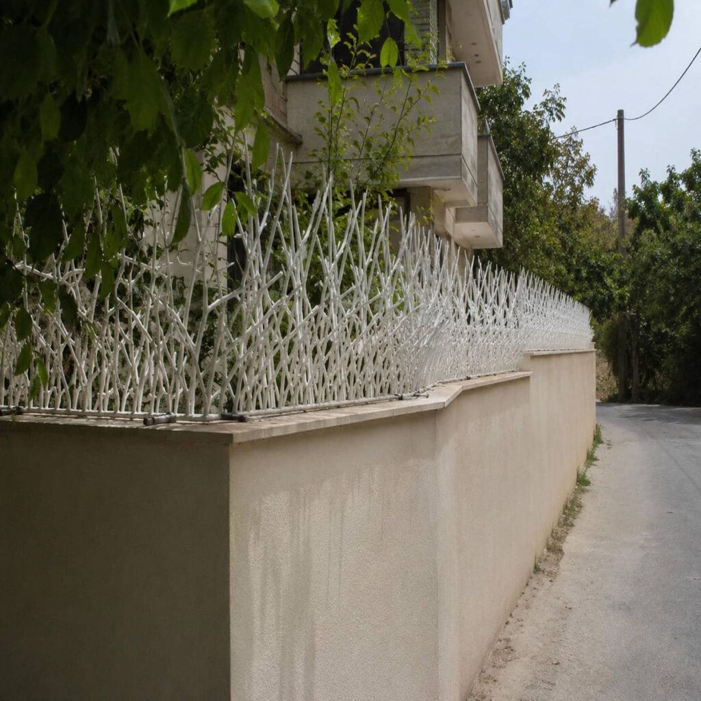 خرید حفاظ دیوار شاخ گوزنی با میلگرد خمکاری استاندارد
