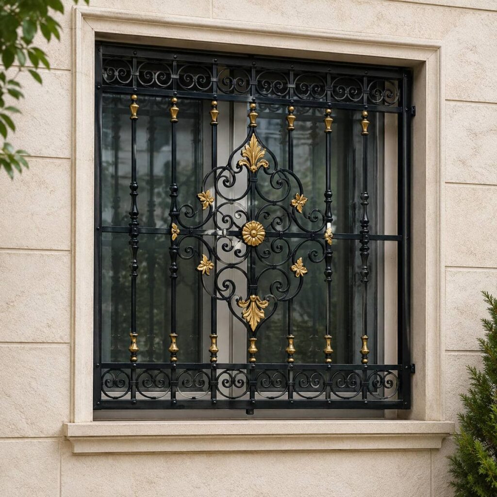 حفاظ پنجره جای گلدان دار عمیق برای اجرای گلدان بزرگ