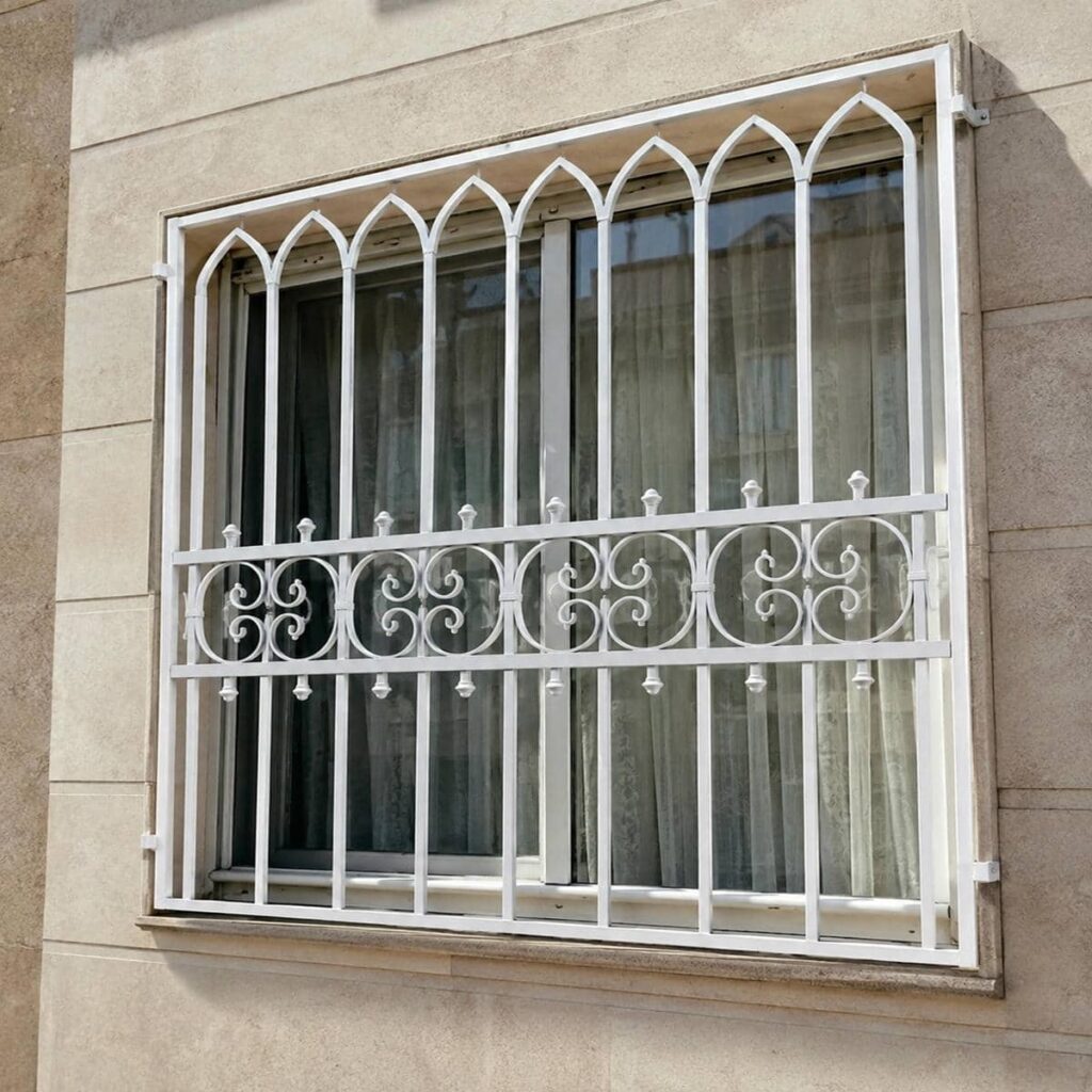 حفاظ پنجره آهنی پروفیلی ترکیبی برای انتخاب هوشمندانه