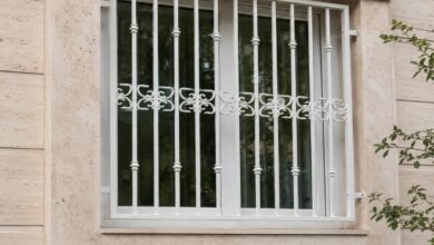 10 مدل حفاظ پنجره بالکن تراس
